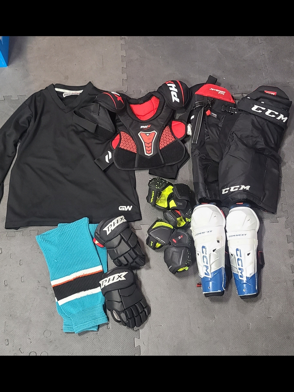 🏒CCM, PHX, BAUER: YOUTH full Hockey Gear Set🏒